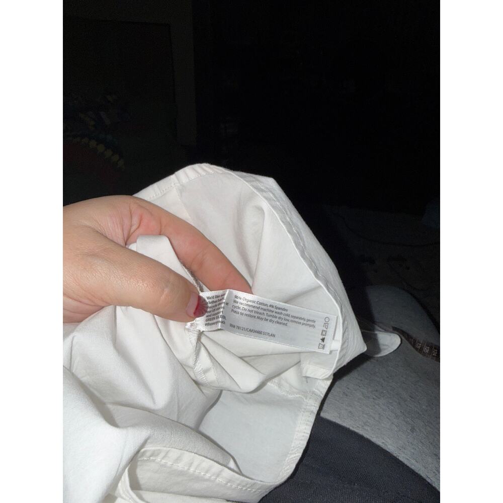 EILEEN FISHER classic minimalist workwear business sleeveless oversized shirt S - Picture 3 of 5